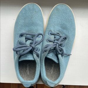 Allbirds Sky Blue Wool Runners